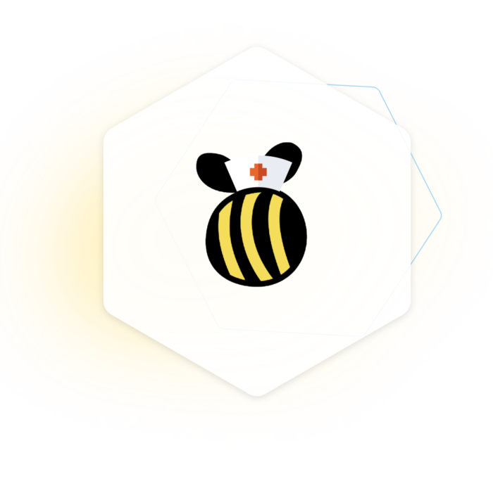 Bee nurse avatar